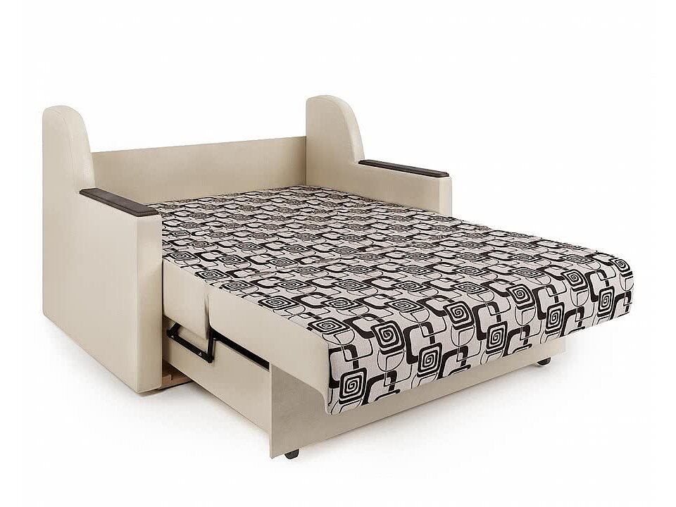 Диван-кровать Аккорд Д 140 бежевый, серый