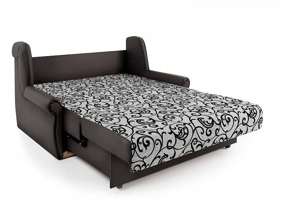 Диван-кровать Аккорд М 140 бежевый, коричневый, серый