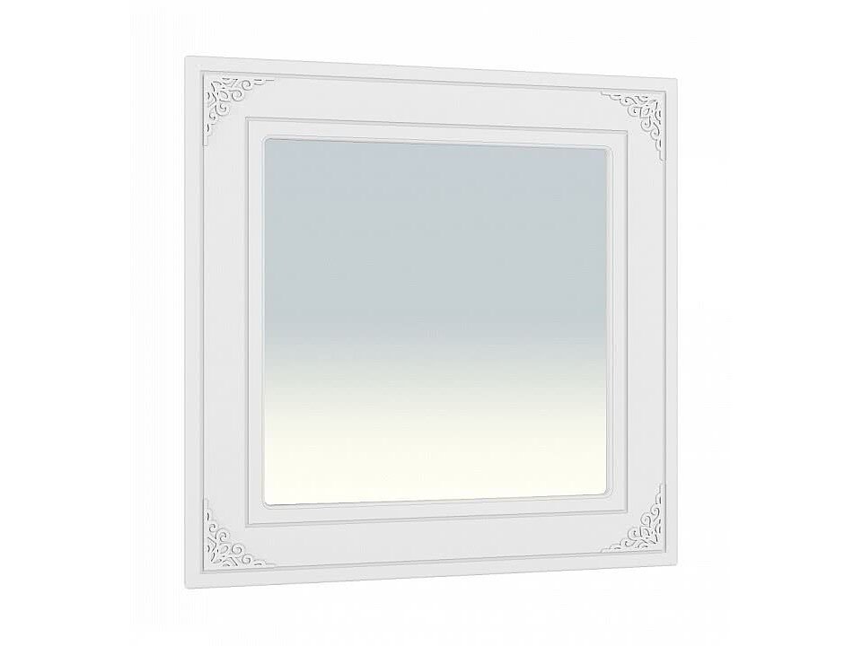 Зеркало настенное Компасс Ассоль АС-44 (Белое дерево)