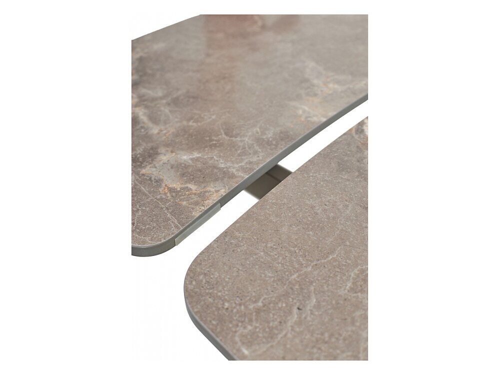   Rivoli 140 matt latte stone solid ceramic / taupe