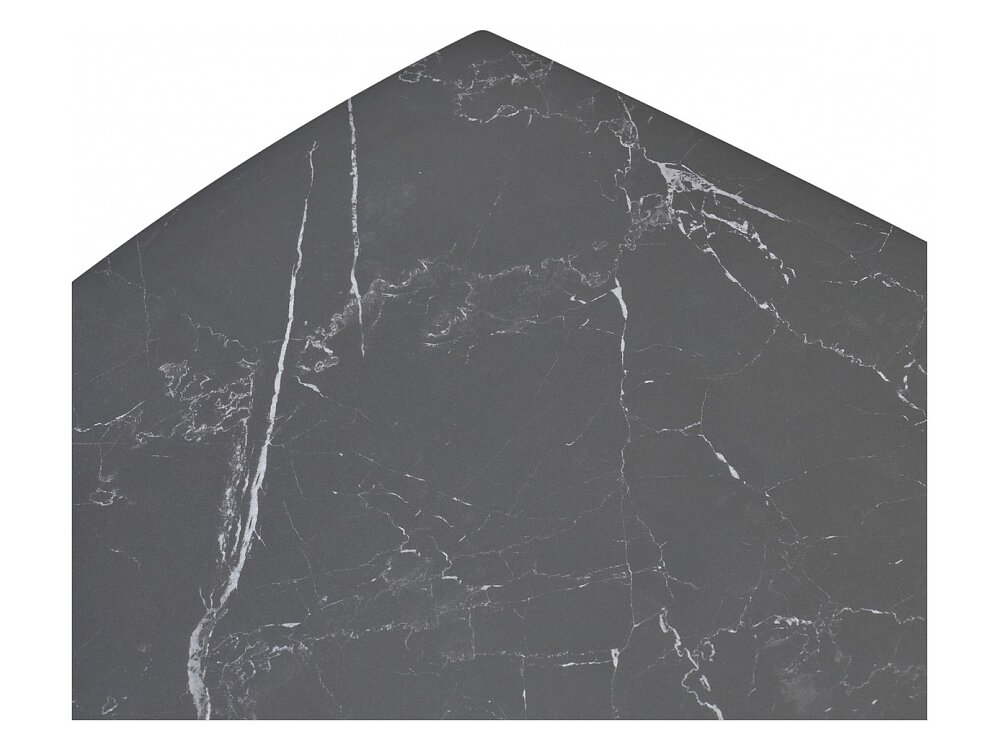   Balde 120 matt black marble solid ceramic / black