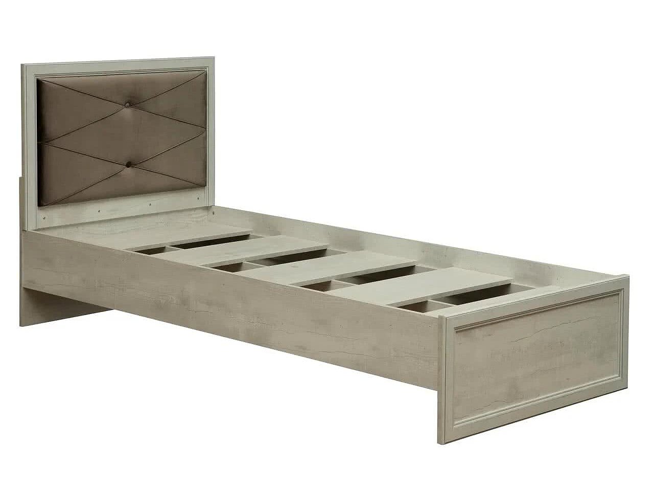 Кровать одинарная Олимп-Мебель Сохо 32.23 с настилом