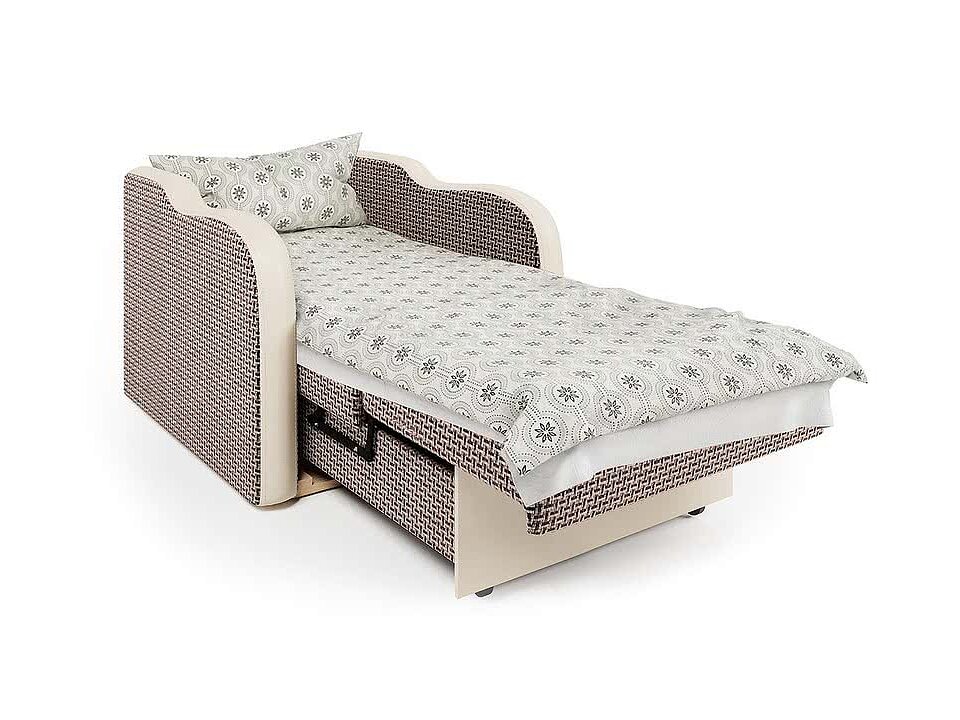 Кресло-кровать Коломбо бежевый, коричневый