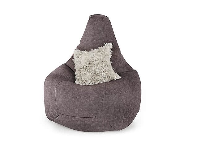 Кресло-мешок Шарм-Дизайн Груша фиолетовый