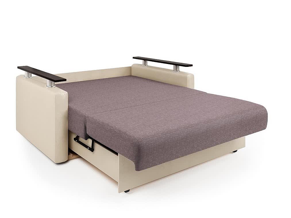 Диван-кровать Шарм-Дизайн Шарм 140 бежевый, латте