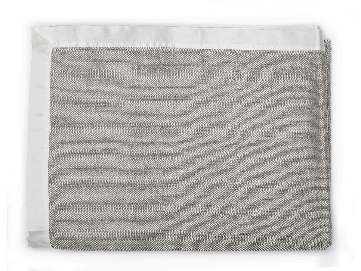 ���� Gingerlily Herringbone Throw, grey
