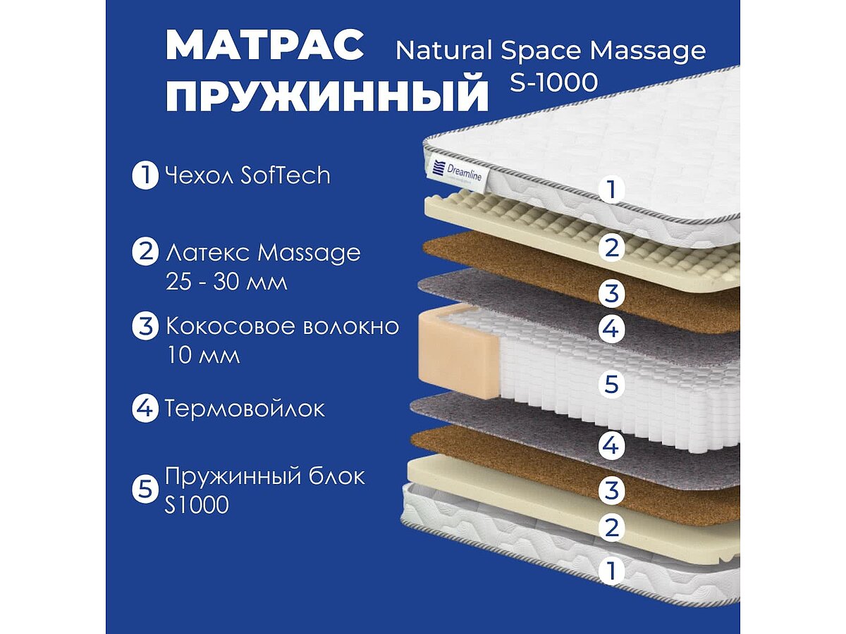  Dreamline Natural Space Massage S1000