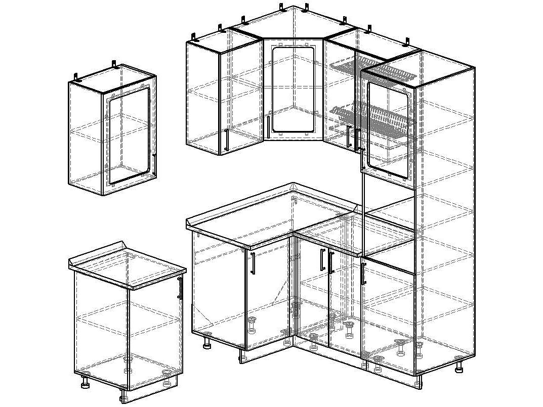 Верхний угловой модуль для кухни чертеж. Угловой модуль для кухни. Угловой шкаф кухонного гарнитура. Угловой верхний модуль для кухни.
