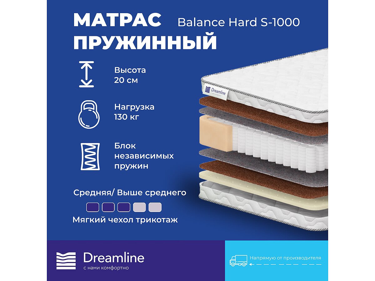  DreamLine Balance Hard S1000