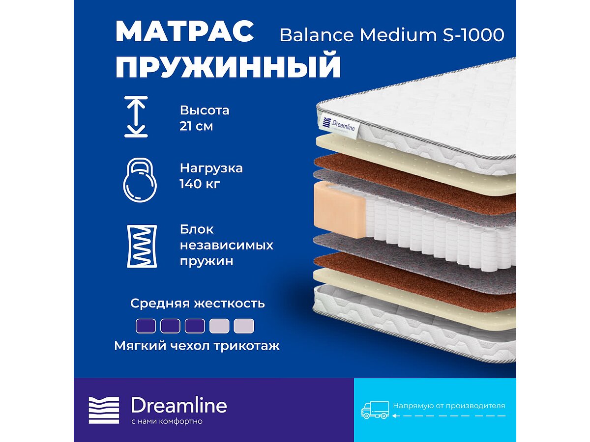  DreamLine Balance Medium S1000