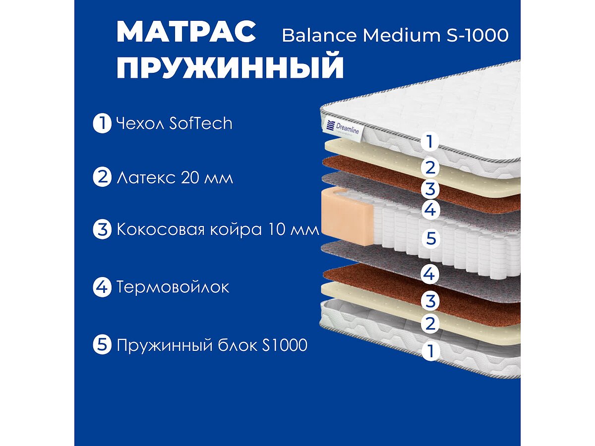  DreamLine Balance Medium S1000