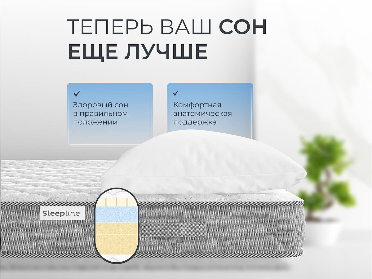  Sleepline SleepRoll ViscoFlex Slim