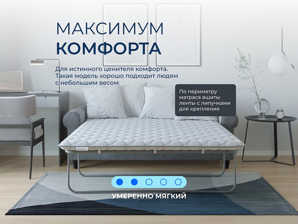  Sleepline Sofa Topper Ergo 3