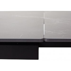   Forio 160 matt black marble sintered stone / black