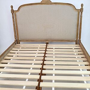Кровать Ткань #183 Лён