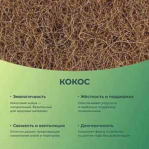 ������ Sleeptek Premier Cocos Double