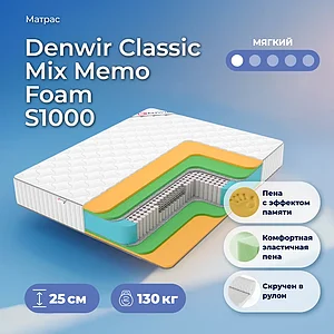 Denwir Classic Mix Memo Foam S1000