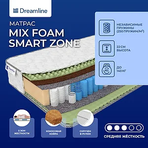 Dreamline Mix Foam Smart Zone