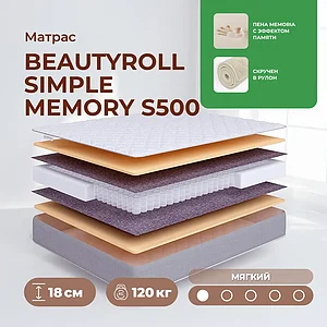 BeautyRoll Simple Memory S500