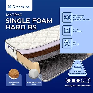 Dreamline Single Foam Hard BS