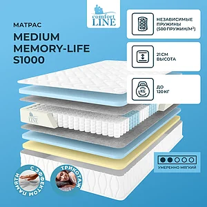 Comfort Line Medium Memory-Life S1000