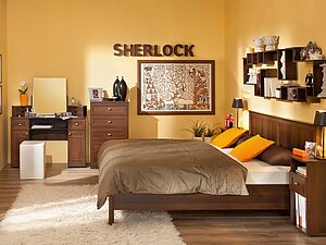 Спальня Глазов Sherlock (орех шоколад)