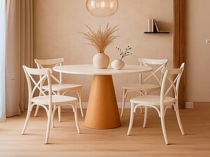   Woodville Huge 12075 white/brown