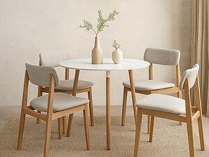   Woodville Lorini 80 White/Wood