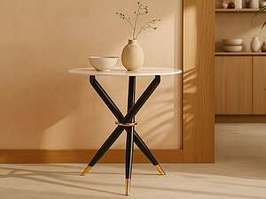   Woodville Rock White/Black