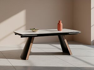 ������ ���� Woodville ������� 180(260)x90 statuario titan gloss/������/���� ��� �������