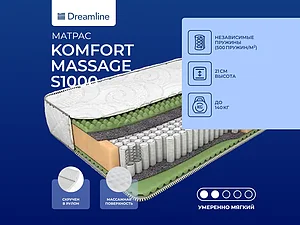   DreamLine Komfort Massage S1000