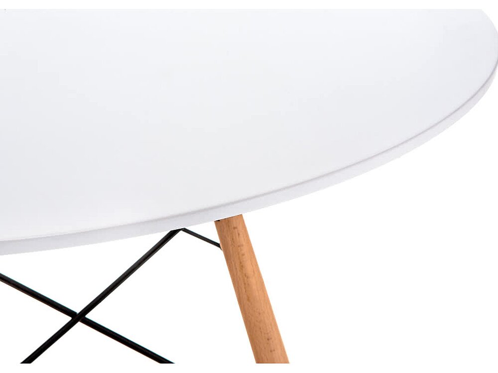  Table 80 white / wood