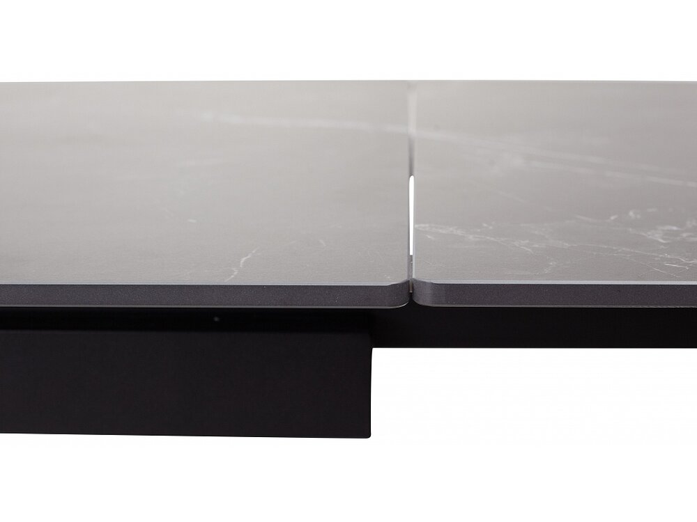   Forio 160 matt black marble sintered stone / black