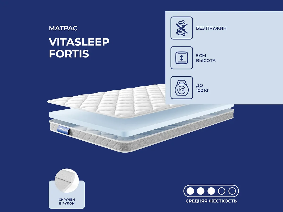 ������ VitaSleep Fortis 160�200 ��.
                          ������ ������ �� 7700 ��� � 