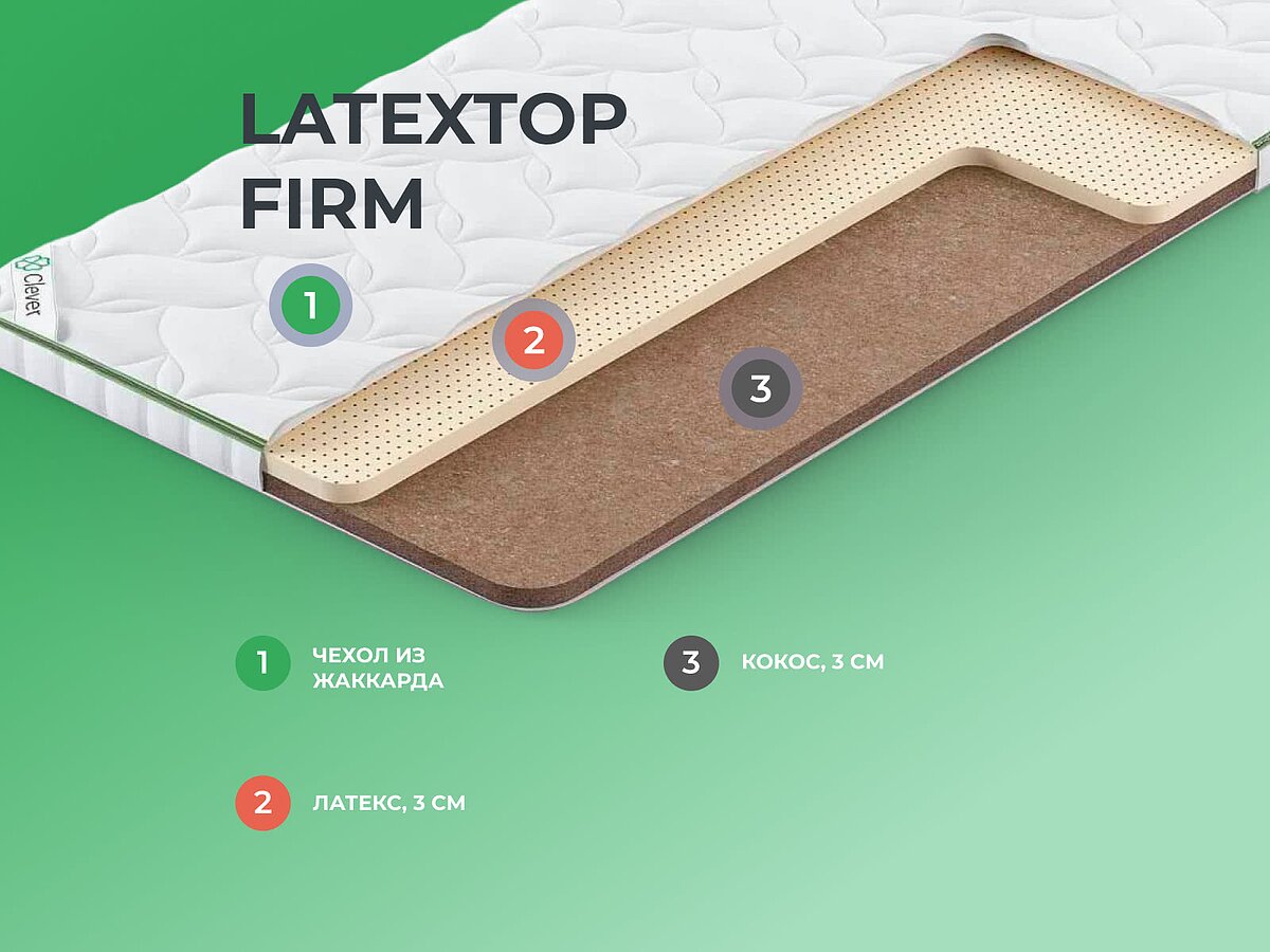  Clever LatexTop Firm