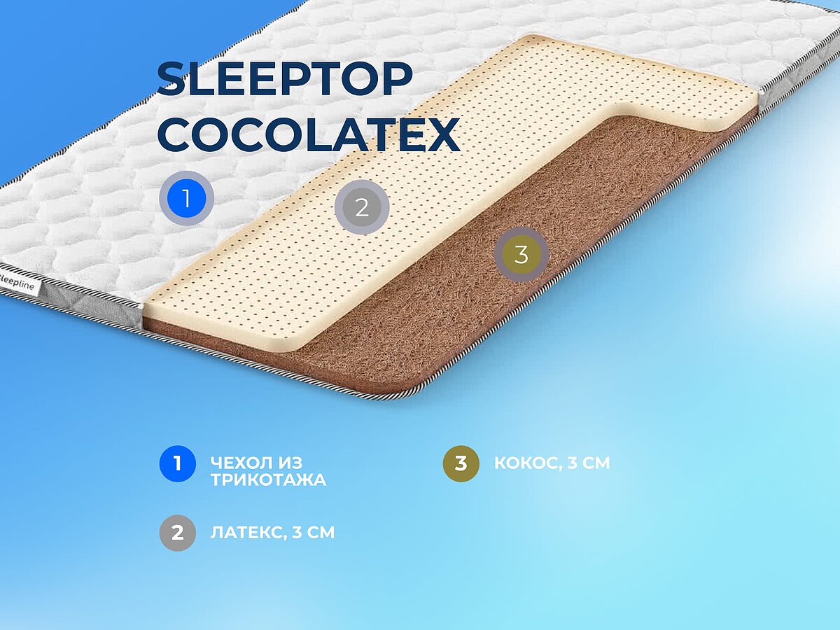  Sleepline SleepTop CocoLatex