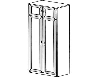 Купить шкаф Крона Мебель Алена ПМ 3 (рамка)