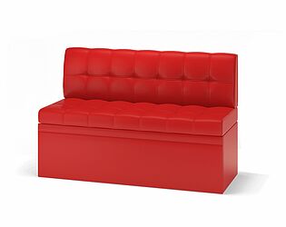 Купить диван MLK прямой Остин экокожа Reex red