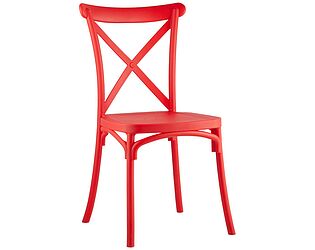 Купить стул Арника Кроссбэк пластиковый  красный