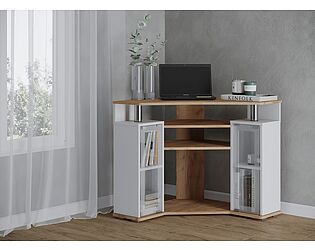 Купить тумбу ТЭКС 044 (2у), Дуб крафт золотой/Белый