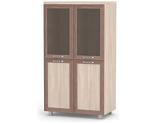 Купить шкаф Баронс Групп распашной 4 двери (Н1400) Квадро ШР.004.800-03/05