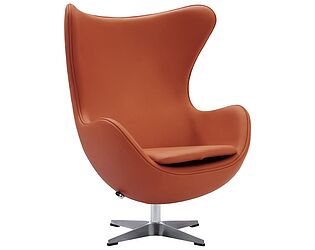 Купить кресло Bradexhome EGG CHAIR оранжевый