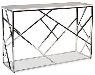 Купить стол Garda Decor 47ED-CST015M Белый/Светлый Хром
