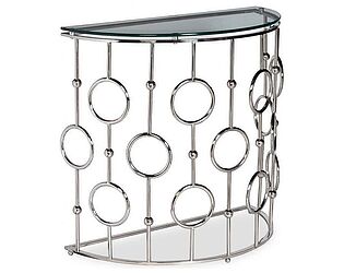 Купить стол Garda Decor GY-CST8040 Прозрачный/Хром