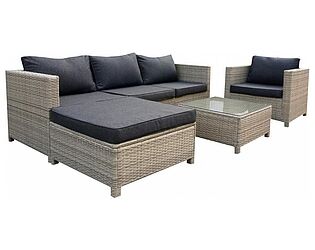 Купить комплект садовой мебели Афина-мебель YR821G Серый