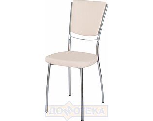 Купить стул Домотека Омега-5 А-1/А-1 спА-1/А-1 светло-бежеый с эффектом замши, повышенной комфортности