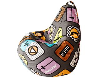 Купить кресло Dreambag мешок Груша L детское (Жаккард)