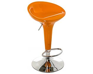 Купить стул Woodville Orion оранжевый барный