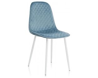 Купить стул Woodville Capri blue / white