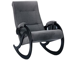 Купить кресло Мебелик Диана, Модель 5 Верона Антрацит Грэй, каркас венге
